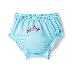 Babyhug 100% Cotton Knit Floral Printed Panties Pack of 5 - Multicolor