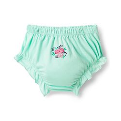 Babyhug 100% Cotton Knit Floral Printed Panties Pack of 5 - Multicolor