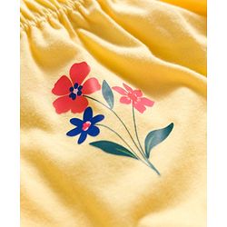 Babyhug 100% Cotton Knit Floral Printed Bloomers Pack Of 3 - Multicolour