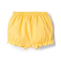 Babyhug 100% Cotton Single Jersey Knit Bloomers Pack Of 3 - Yellow White & Pink