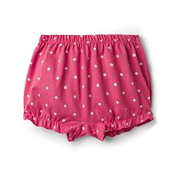 Babyhug 100% Cotton Single Jersey Knit Bloomers Pack Of 3 - Yellow White & Pink