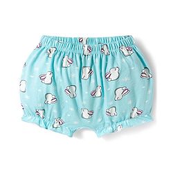 Babyhug 100% Cotton Knit Bloomers With Bunny & Deer Print Pack of 3 - Multicolor