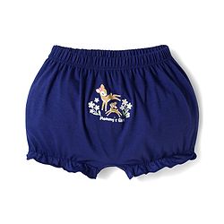Babyhug 100% Cotton Knit Bloomers With Bunny & Deer Print Pack of 3 - Multicolor