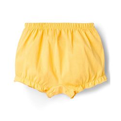 Babyhug 100% Cotton Single Jersey Knit Bloomers With Floral Print Pack Of 3 - Yellow White & Pink