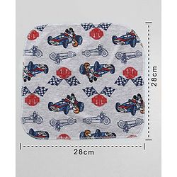 Babyhug Wash Clothes Plain & Printed Multi Colour - Pack of 8