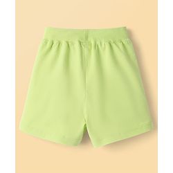 Babyhug Single Jersey Knit Mid Thigh Printed Shorts Pack of 2 - Multicolor