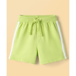 Babyhug Single Jersey Knit Mid Thigh Printed Shorts Pack of 2 - Multicolor