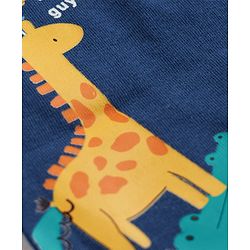 Babyhug Single Jersey Knit Mid Thigh Printed Shorts Pack of 2 - Multicolor
