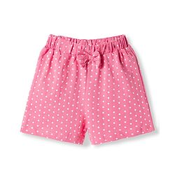 Babyhug Single Jersey Knit Mid Thigh Printed Shorts with Bow Applique Pack of 3 - Multicolor