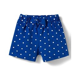 Babyhug Single Jersey Knit Mid Thigh Polka Dot Printed Shorts with Bow Applique Pack of 3 - Multicolor