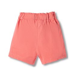 Babyhug Single Jersey Knit Mid Thigh Tropical Theme Printed Shorts with Bow Applique Pack of 3 - Multicolor