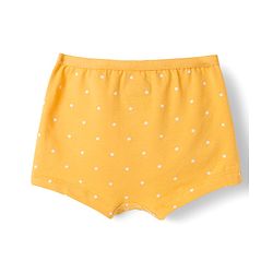 Babyhug Cotton Lycra Knit Hipster With Floral Print Pack Of 3 - Pink Navy Blue & Yellow