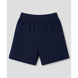 Babyhug 100% Cotton Single Jersey Knit Mid Thigh Nautical Theme Printed & Striped Shorts Pack of 3 - Multicolor