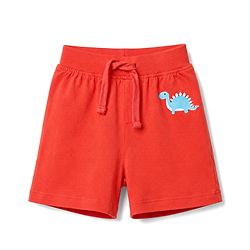 Babyhug Single Jersey Knit Mid Thigh Printed Shorts Pack of 3 - Multicolor