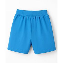 Babyhug Single Jersey Knit Mid Thigh Solid & Printed Shorts Pack of 3 - Multicolor