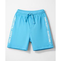 Babyhug Single Jersey Knit Mid Thigh Shorts with Dino Print Pack of 3 - Multicolor