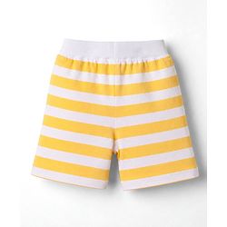 Babyhug Single Jersey Knit Mid Thigh Shorts with Animal Print Pack of 3 - Multicolor