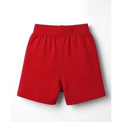 Babyhug Single Jersey Knit Mid Thigh Shorts with Animal Print Pack of 3 - Multicolor
