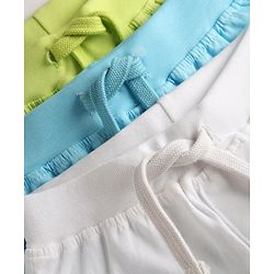 Babyhug Single Jersey Knit Mid Thigh Printed Shorts Pack of 3 - Multicolor
