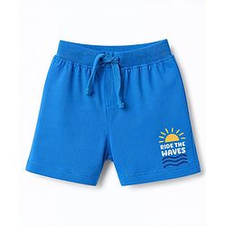 Babyhug Single Jersey Knit Mid Thigh Printed Shorts Pack of 3 - Multicolor