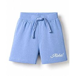 Babyhug Single Jersey Knit Mid Thigh Printed Shorts Pack of 3 - Multicolor