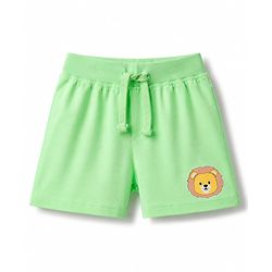 Babyhug Single Jersey Knit Mid Thigh Printed Shorts Pack of 3 - Multicolor
