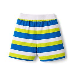 Babyhug Single Jersey Knit MId Thigh Shorts Pack of 3 - Multicolor