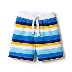 Babyhug Single Jersey Knit Mid Thigh Striped & Printed Shorts Pack of 3 - Multicolor