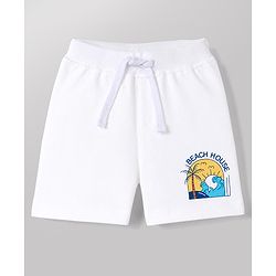 Babyhug 100% Cotton Single Jersey Knit Mid Thigh Printed Shorts Pack of 5 - Multicolor