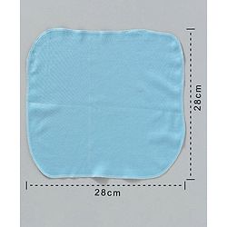 Babyhug Wash Clothes Plain & Printed Pack of 8 (Colour & Print May Vary)
