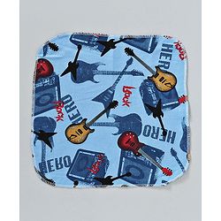 Babyhug Wash Clothes Plain & Printed Pack of 8 (Colour & Print May Vary)