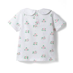 Babyhug 100% Cotton Single Jersey Knit Frock & Half Sleeves Inner Tee With Bunny Embroidery - Pink