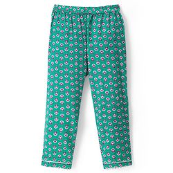 Babyhug 100% Cotton Cambric Woven Three Forth Sleeves Floral Printed Kurta & Pant Set With Dupatta - Green