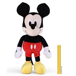 Babyhug Disney Mickey Mouse Soft Toy 50 cm| Premium Plush Stuffed Toy Super Soft & Washable Perfect for Cuddle & Gifting Imaginative Play Sleep Companion for Kids BIS Certified| Home & Car Décor