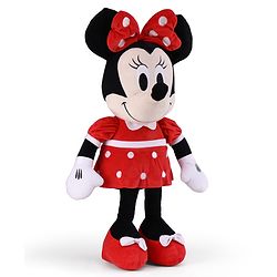 Babyhug Disney Minnie Mouse Soft Toy 50 cm Premium Plush Stuffed Toy Super Soft & Washable Perfect for Cuddle & Gifting Imaginative Play Sleep Companion for Kids BIS Certified Home & Car Décor