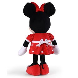 Babyhug Disney Minnie Mouse Soft Toy 50 cm Premium Plush Stuffed Toy Super Soft & Washable Perfect for Cuddle & Gifting Imaginative Play Sleep Companion for Kids BIS Certified Home & Car Décor