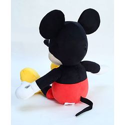 Babyhug Disney Mickey Mouse Soft Toy| Premium Plush Stuffed Toy for Kids| Super Soft & Washable| Perfect for Gifting, Imaginative Play & Emotional Development| Cuddly Toy| BIS Certified - Height 28 cm