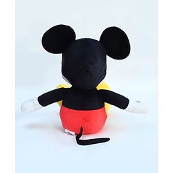 Babyhug Disney Mickey Mouse Soft Toy| Premium Plush Stuffed Toy for Kids| Super Soft & Washable| Perfect for Gifting, Imaginative Play & Emotional Development| Cuddly Toy| BIS Certified - Height 28 cm