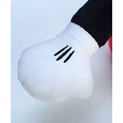 Babyhug Disney Mickey Mouse Soft Toy| Premium Plush Stuffed Toy for Kids| Super Soft & Washable| Perfect for Gifting, Imaginative Play & Emotional Development| Cuddly Toy| BIS Certified - Height 28 cm