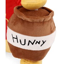 Babyhug Disney Winnie the Pooh Soft Toy 35 cm Premium Plush Stuffed Cuddly Toy Super Soft & Washable Perfect for Gifting, Imaginative Play & Emotional Development BIS Certified Home & Car Decor