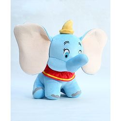 Babyhug Disney Dumbo Elephant Soft Toy 35 cm| Premium Plush Stuffed Toy for Kids| Super Soft & Washable| Perfect for Gifting| Imaginative Play & Emotional Development| Cuddly Toy| BIS Certified
