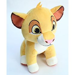 Babyhug Disney Simba Soft Toy 35 cm| Premium Plush Stuffed Toy for Kids| Super Soft & Washable| Perfect for Gifting| Imaginative Play & Emotional Development| Cuddly Toy| BIS Certified