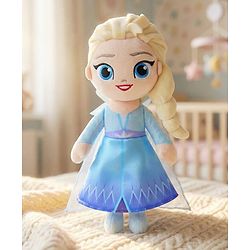 Babyhug Disney Elsa Doll 10 Inch| Princess Doll for Kids| Ideal for Gifting, Imaginative Play & Emotional Development| Plush & Soft| Lightweight & Perfect for Pretend Play| BIS Certified