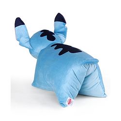 Babyhug Disney Stitch Convertible Plush Pillow| 2-in-1 Foldable Soft Toy & Cushion| Ultra-Soft Cuddle Buddy for Sleep & Play| Travel Friendly| Kids Nursery  & Car Decor| 0+ Months| BIS Certified