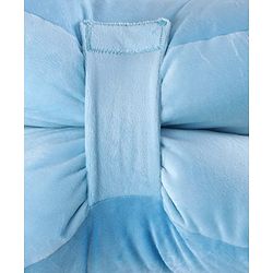 Babyhug Disney Stitch Convertible Plush Pillow| 2-in-1 Foldable Soft Toy & Cushion| Ultra-Soft Cuddle Buddy for Sleep & Play| Travel Friendly| Kids Nursery  & Car Decor| 0+ Months| BIS Certified