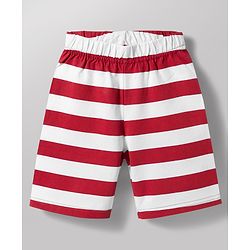 Babyhug Disney 100% Cotton Knit Half Sleeves T-Shirt & Shorts Night Suits With Micky Mouse Graphic Pack Of 2 - Multicolour