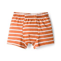 Babyhug 100% Cotton Single Jersey Knit Trunks With Jungle Theme Print Pack of 3 - Yellow White & Orange