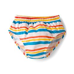 Babyhug 100% Cotton Construction Vehicles Printed & Striped Briefs Pack Of 3 - Mutlicolour