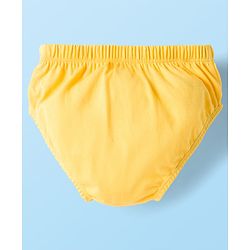 Babyhug 100% Cotton Knit Striped & Dino Printed Briefs Pack of 3 - Multicolor
