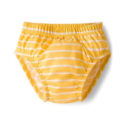 Babyhug 100% Cotton Knit Animal Printed & Striped Briefs Pack Of 3 - Mutlicolour